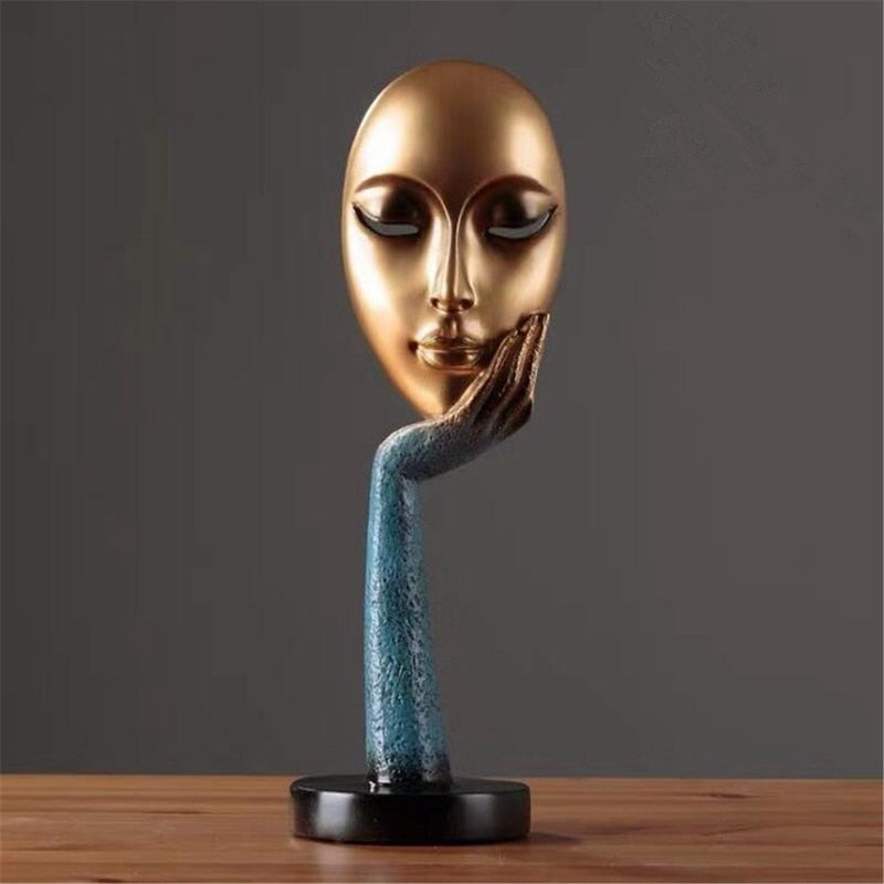 MODERN RESIN STATUES HOME DECOR